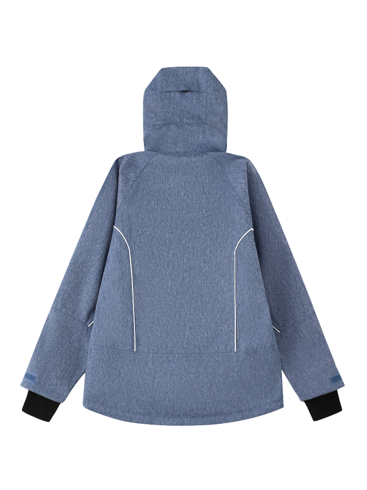Women's Snowboard Jacket Retro 3L Thermal Snow Jacket - Drysnow