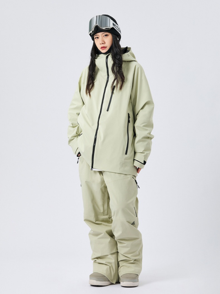 Women's Snowboard Jacket Summit Edge 3L Ski Jacket - NANEND