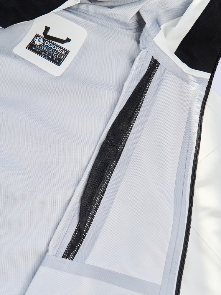 Unisex GlideFlow Shell Ski Jacket Baggy Snowbard Jacket - Doorek