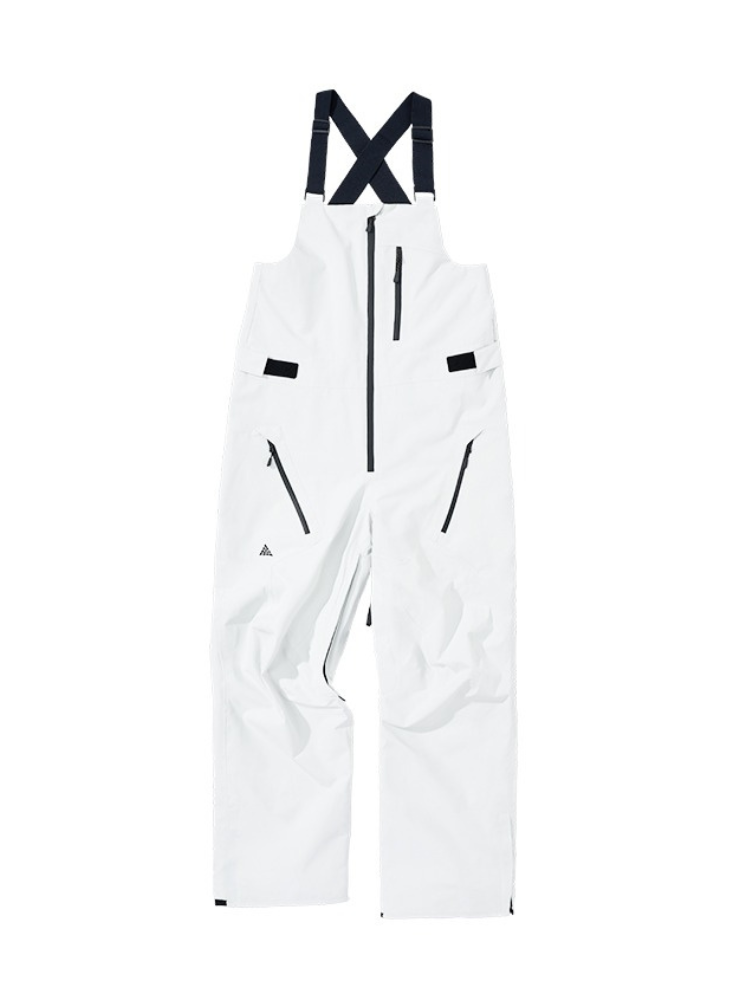 Men's Snow Pant Pro 3L Fleece Ski Bib Pants - NANEND