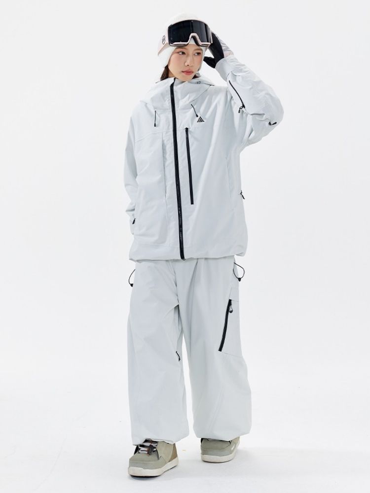 Women's Snowboard Jacket 3L Chill Insulated Jacket - NANEND