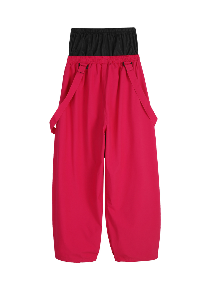 Women's Baggy Jacket & Pants Set Bow-Tie Bunny 3L Snowsuit - Doorek