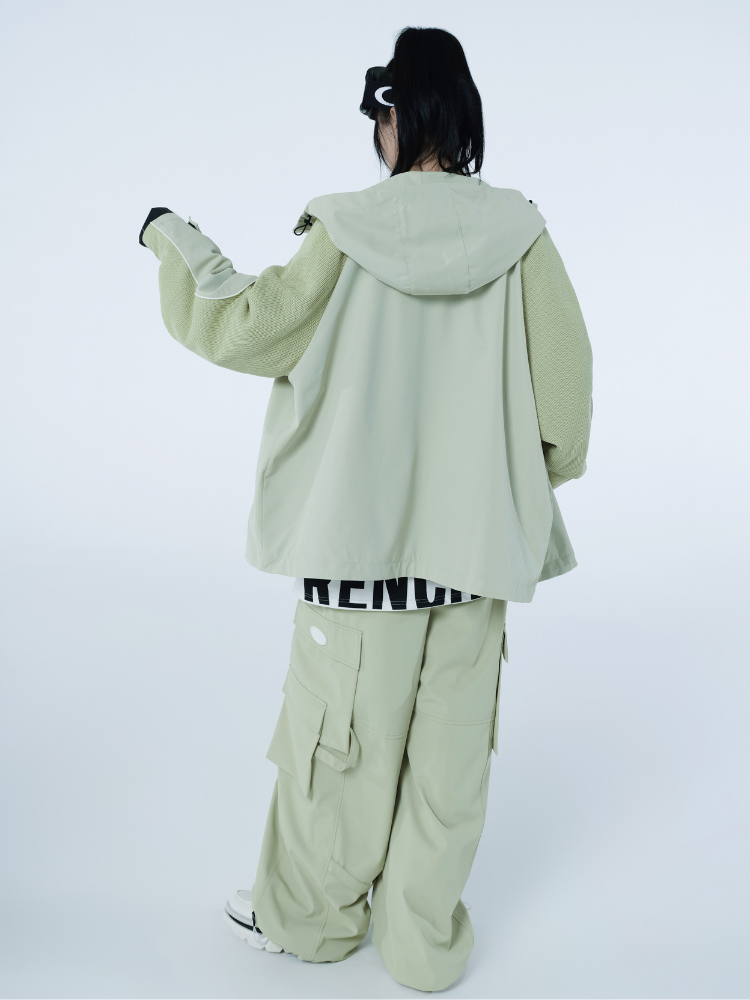 Women's Snowboard Pant Mint Green Insulated Ski Pants - RenChill