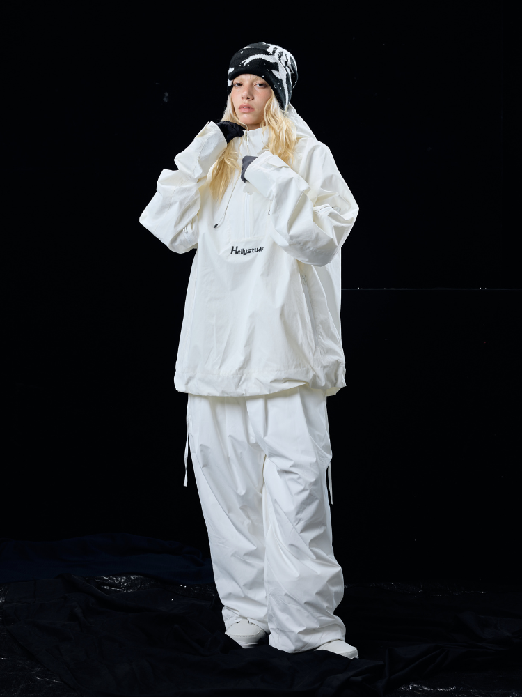 Unisex Snow Pant SnowDrift 3L Baggy Ski Pants - Hellystudio
