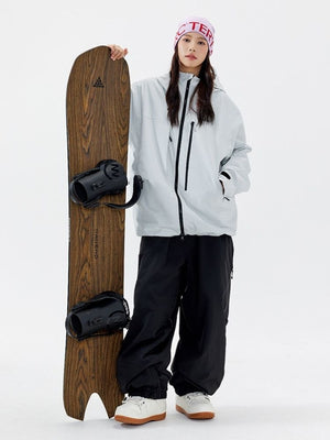 Women's Snowboard Jacket 3L Chill Insulated Jacket - NANEND