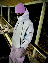 Veste de ski unisexe GlideFlow Shell, veste ample Snowbard - Doorek 