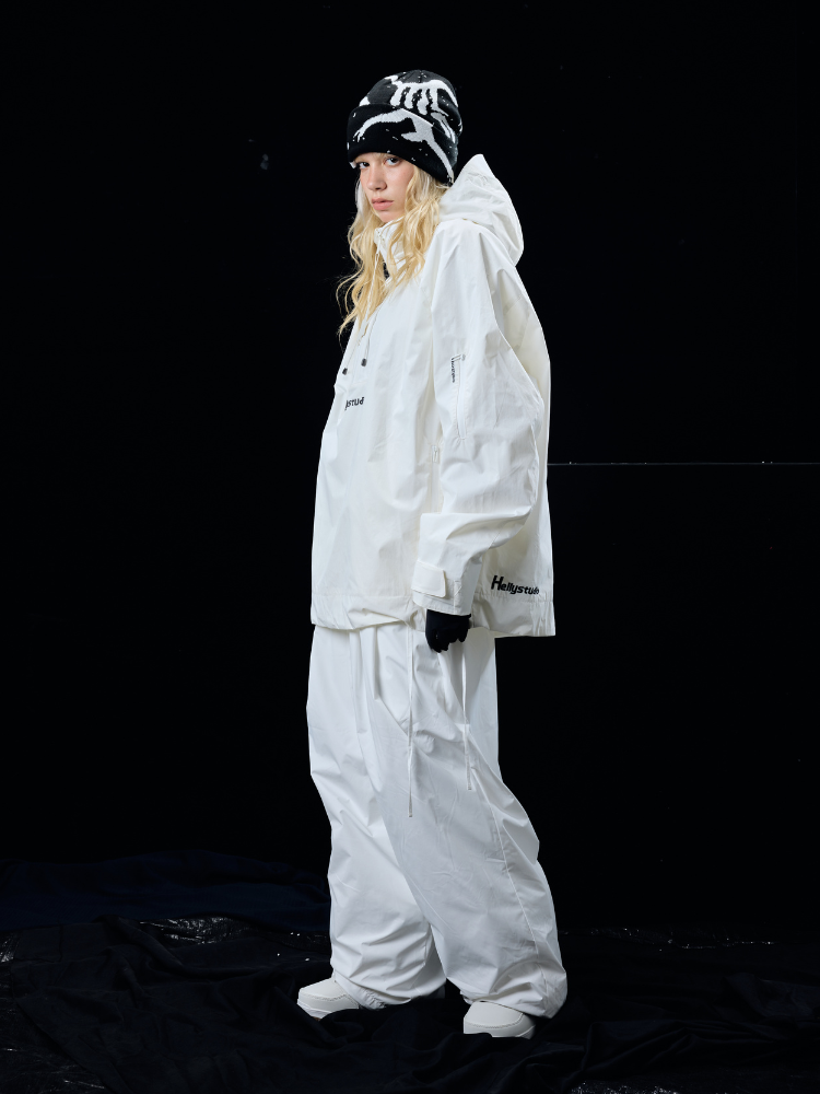 Unisex Snow Pant SnowDrift 3L Baggy Ski Pants - Hellystudio