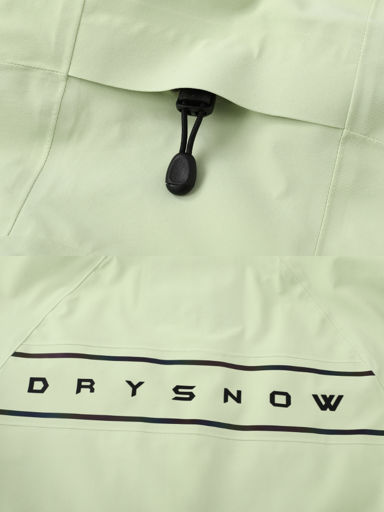 Men's Snowboard Jacket Popping 3L Shell Ski Jacket - Drysnow