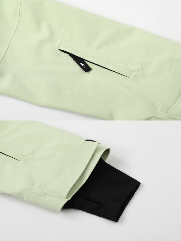 Men's Snowboard Jacket Popping 3L Shell Ski Jacket - Drysnow