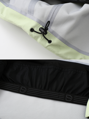 Men's Snowboard Jacket Popping 3L Shell Ski Jacket - Drysnow