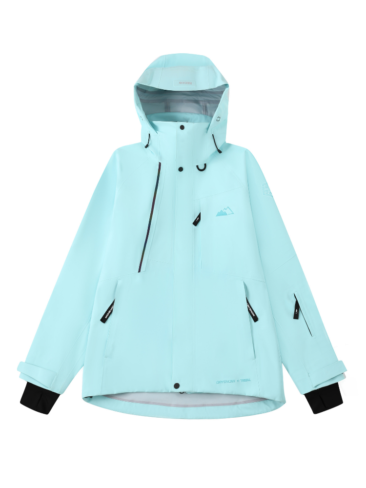 Women's Snow Jacket Popping 3L Shell Ski Jacket - Drysnow