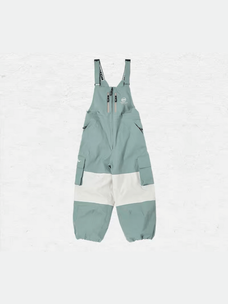 Women's Snowboard Bibs X DOLL Baggy Bibs - NANDN