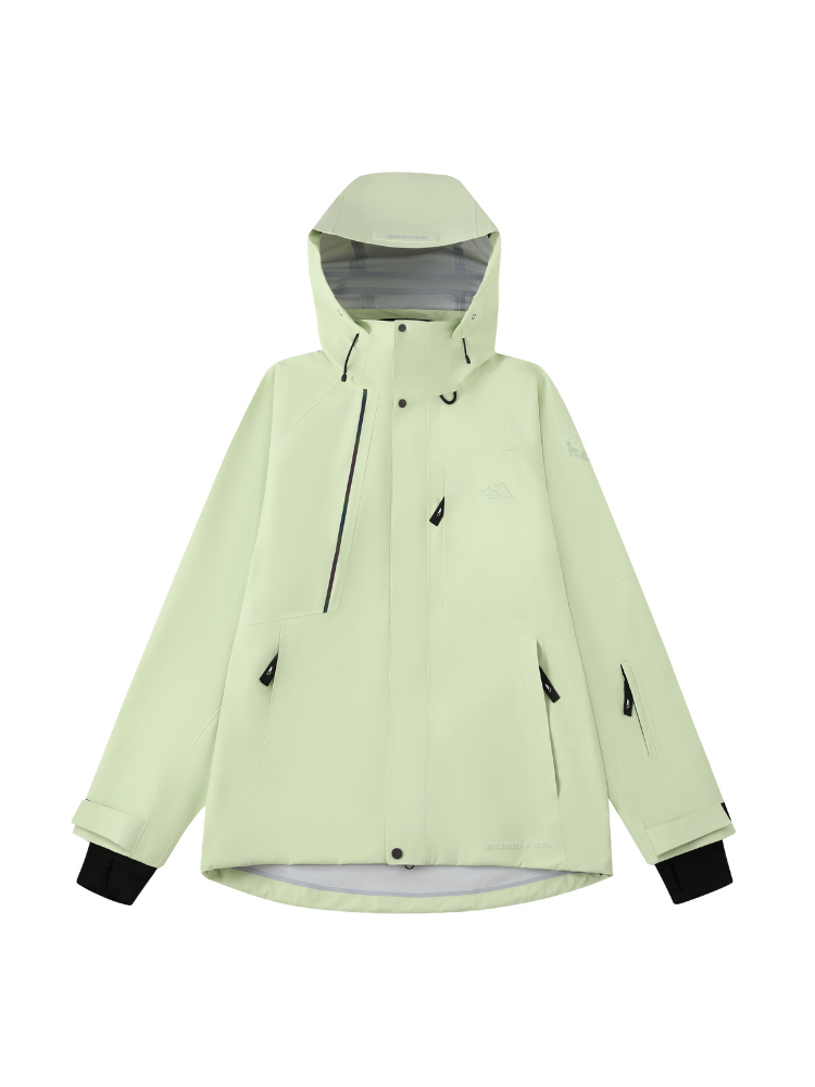 Men's Snowboard Jacket Popping 3L Shell Ski Jacket - Drysnow