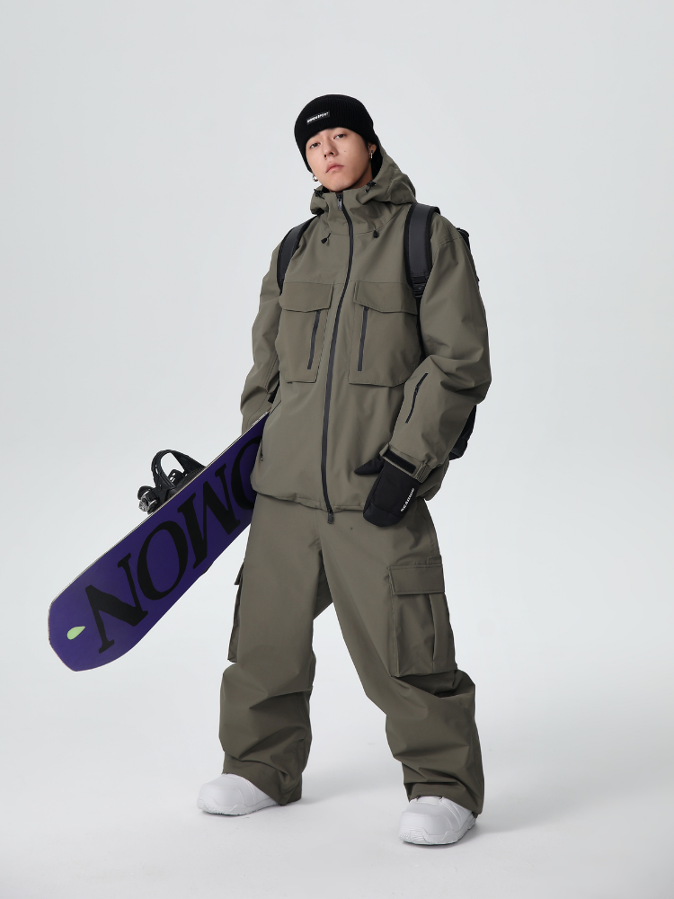 Men's Snowboard Suits Terrain Trekker 3L Snow Suit - Searipe