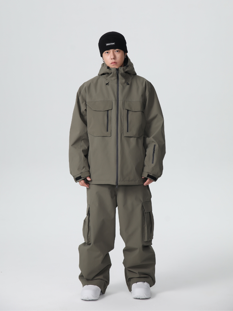 Men's Snowboard Suits Terrain Trekker 3L Snow Suit - Searipe