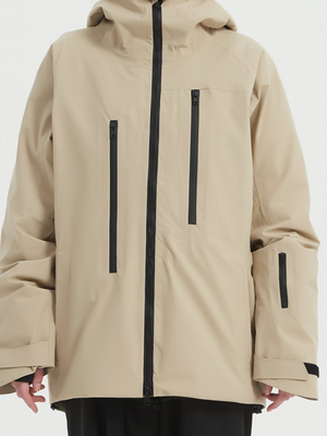 Women's Snowboard Jacket 3L Powline Fleece Snow Jacket - Doorek