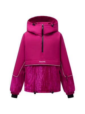 Women's Snowboard Suits 3L Velvet Baggy Snow Suit - RenChill