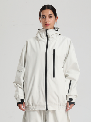 Women's Ski Jacket Snowboard Jacket Minimalist Freeride Snow Jacket – Gsou Snow