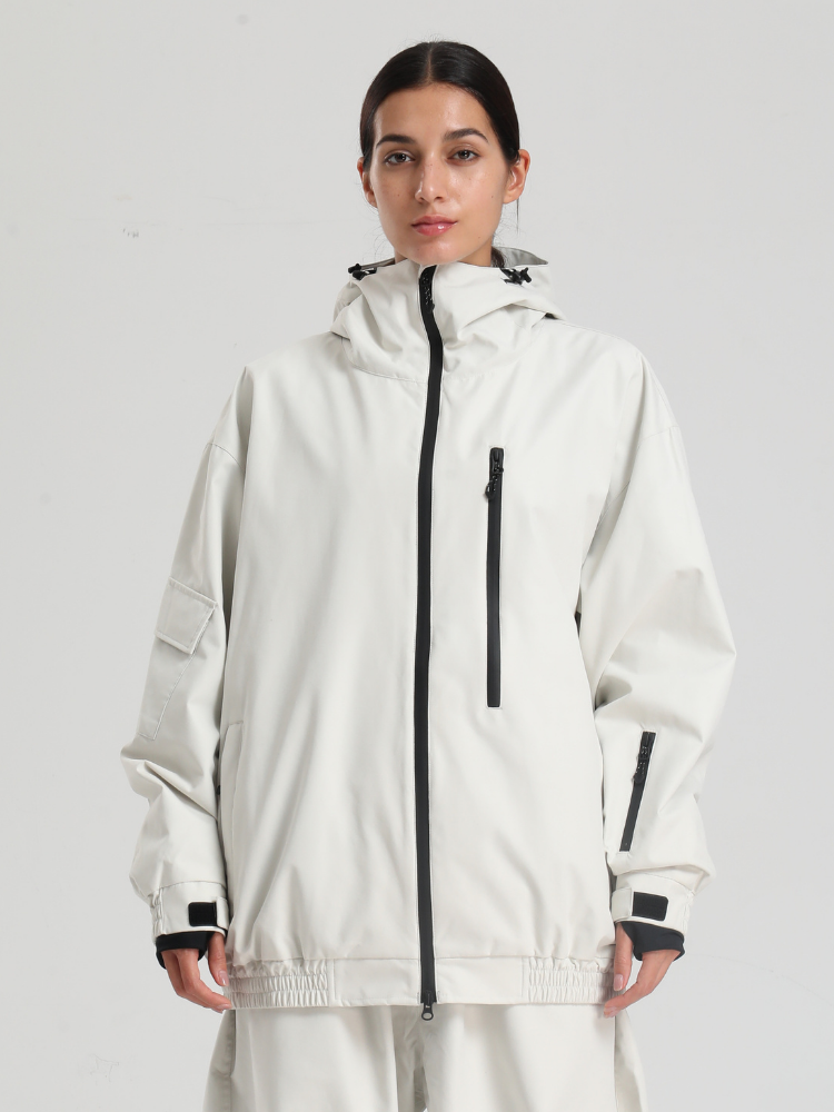 Women's Ski Jacket Snowboard Jacket Minimalist Freeride Snow Jacket – Gsou Snow