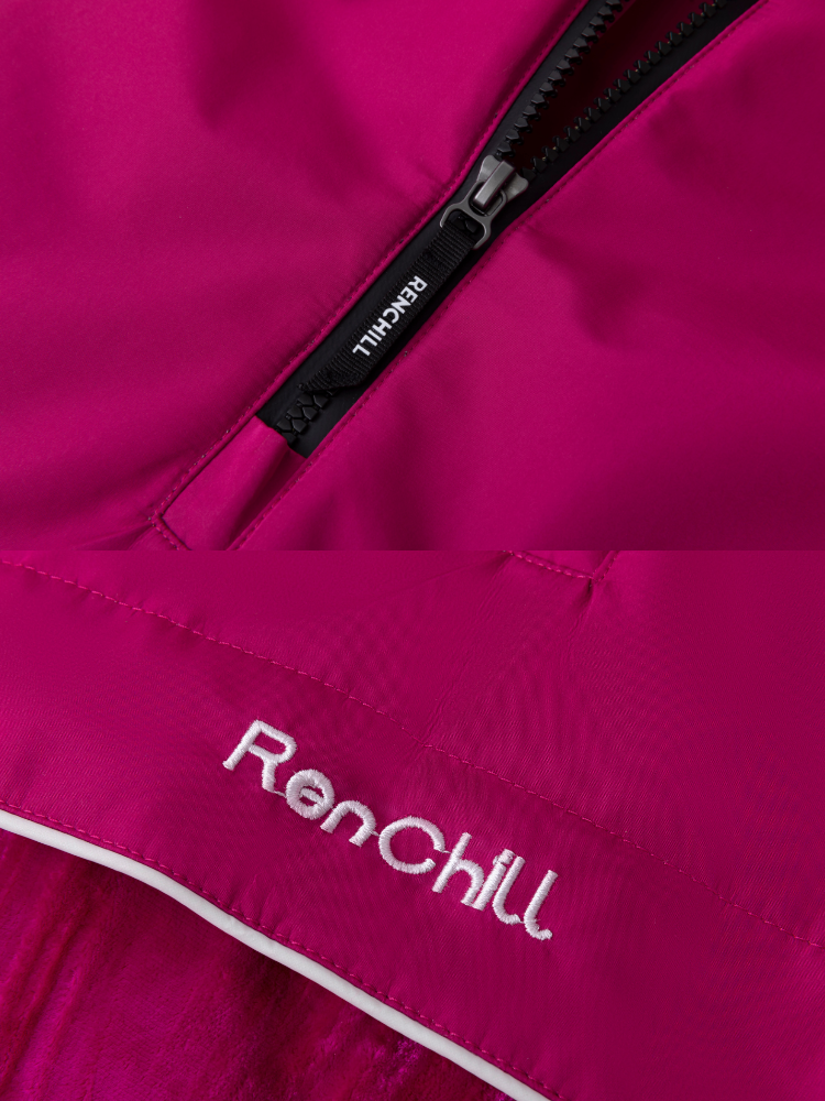 Women's Snowboard Suits 3L Velvet Baggy Snow Suit - RenChill