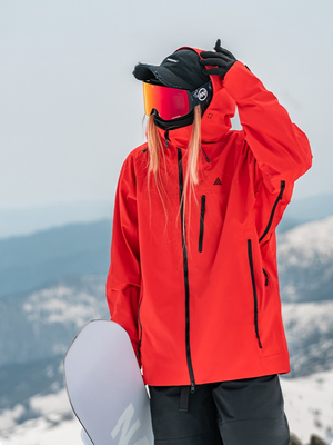 Women's Snowboard Jacket Summit Edge 3L Ski Jacket - NANEND