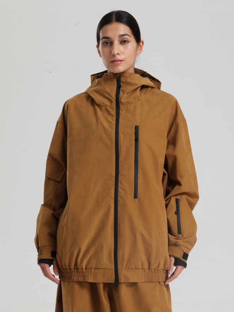 Women's Ski Jacket Snowboard Jacket Minimalist Freeride Snow Jacket – Gsou Snow