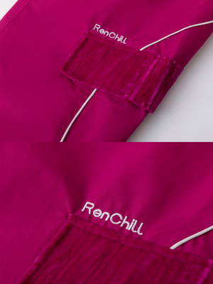 Women's Snowboard Suits 3L Velvet Baggy Snow Suit - RenChill