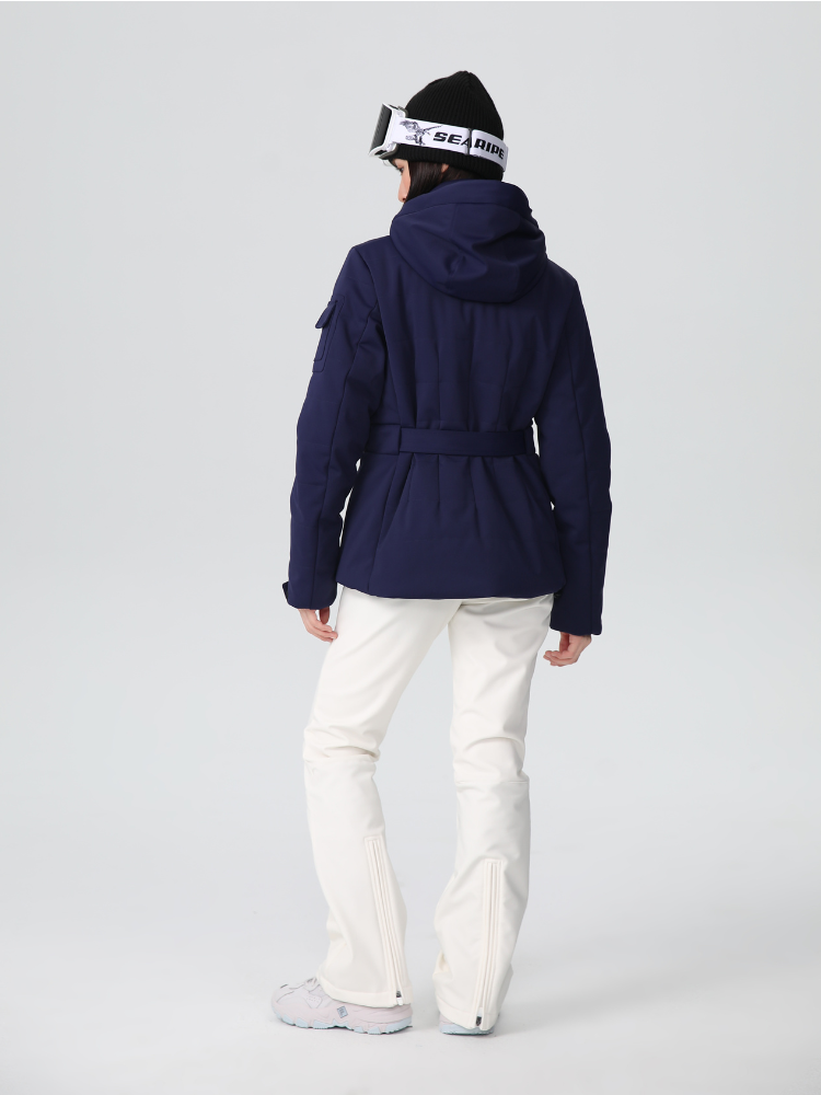 Women's Snowboard Jacket Chic Insulated Ski Jacket - Searipe
