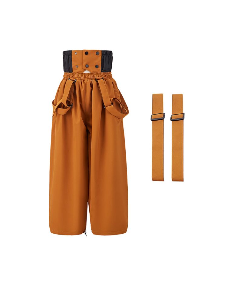 Kids Snoboard Pants & Bibs 3M Thinsulate Adjustable Suspenders Snow Pants - Doorek