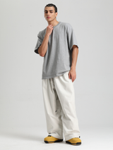 Męskie Spodnie Snowboardowe Minimalistyczne Freeride - Gsou Snow