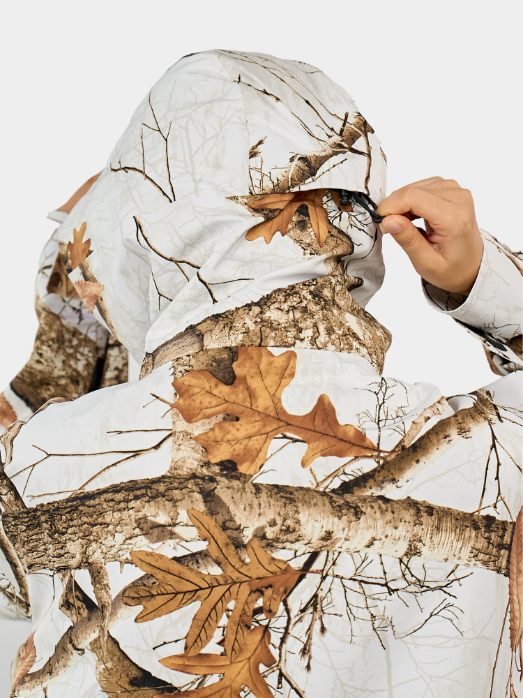 Men's Snowboard Jacket GlideFlow Jungle Shell Unisex Baggy Ski Jacket - Doorek
