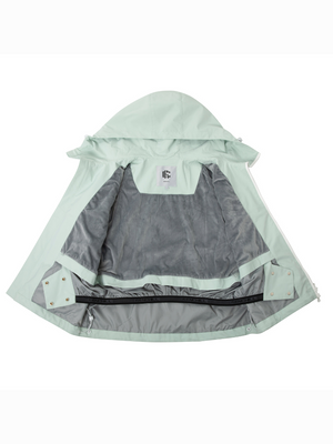 Women's Snowboard Jacket Mint Green Insulated Ski Jacket - RenChill