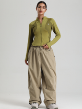 Damskie Luźne Spodnie Snowboardowe Minimalistyczne Freeride – Gsou Snow