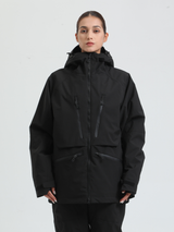 Damska luźna kurtka snowboardowa w stylu cargo - Gsou Snow