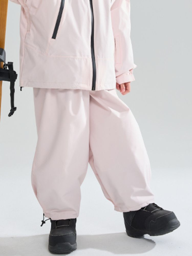 Kids Snoboard Pants & Bibs 3M Thinsulate Adjustable Suspenders Snow Pants - Doorek