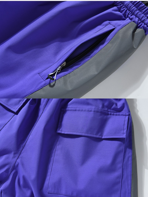 Unisex Ski Pant Reflective Snowboard Pants - ARCTIC QUEEN