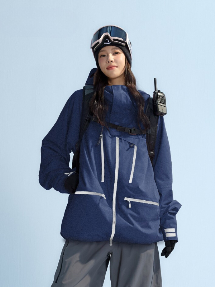 Women's Snow Jacket 3L Alpine Insulated Ski Jacket - NANEND