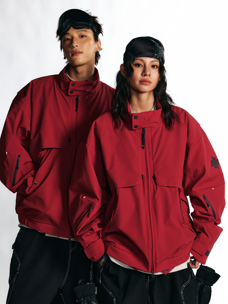 Unisex Kurtka Snowboardowa Urban Oversize - LITAN