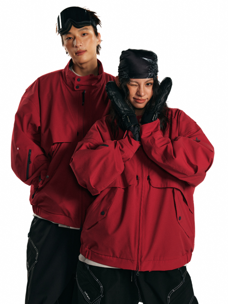 Unisex Kurtka Snowboardowa Urban Oversize - LITAN