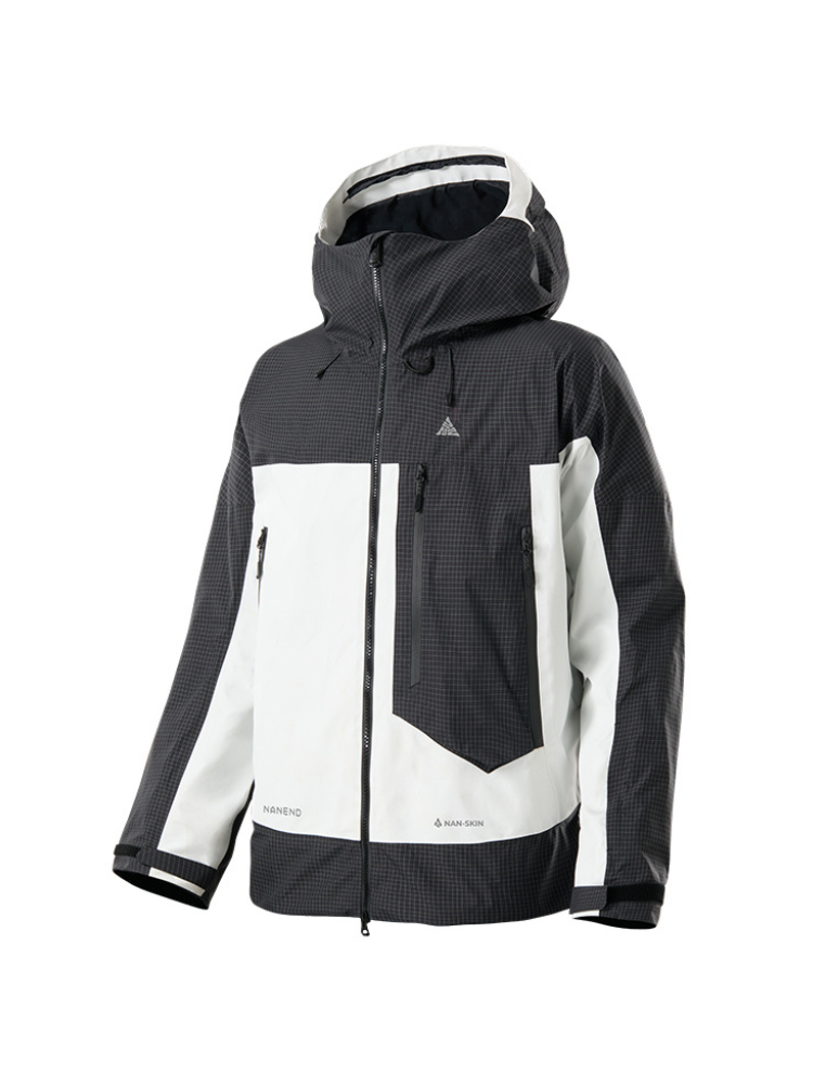 Men's Snowboard Jacket Grid 3L RECCO® Insulated Snow Jacket - NANEND