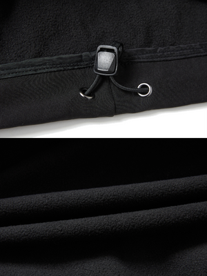 Women's Snow Hoodie Half-Zip Fleece Snow Pullover - LITAN