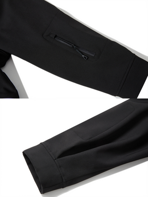 Men's Snowboard Jacket Half-Zip Fleece Snow Pullover - LITAN