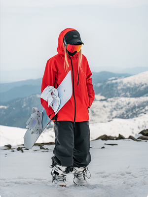 Women's Snowboard Jacket Summit Edge 3L Ski Jacket - NANEND