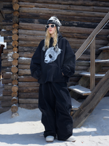 Unisex Ranger 3L Baggy Ski Pants - Hellystudio - Taktická funkčnost se setkává s freestyle výkonem.