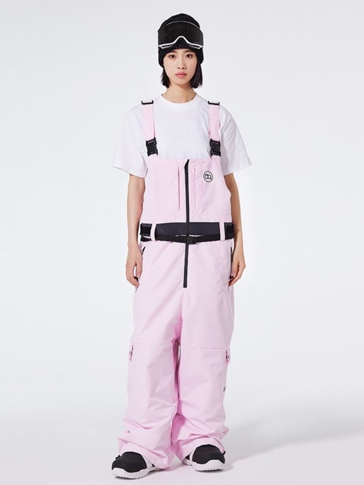 Unisex Snow Bibs Chic Baggy Ski Bibs - ARCTIC QUEEN