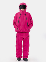 Unisex třírozměrné baggy snowboardové kalhoty - Molocoster