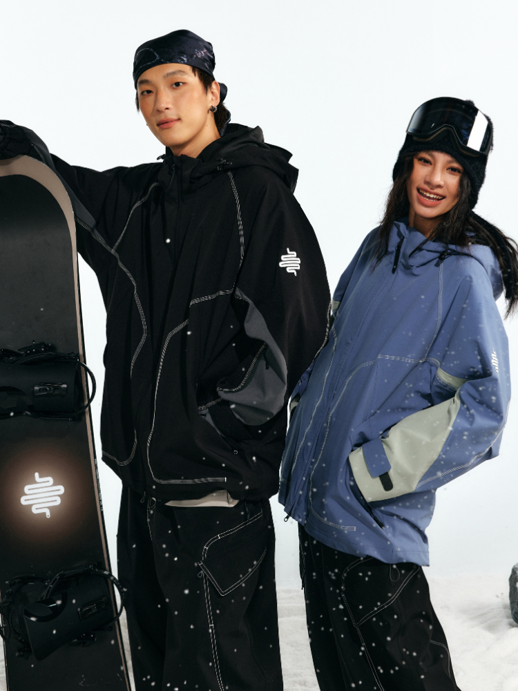 Unisex Kurtka Snowboardowa Teflon Freeride Shell - LITAN