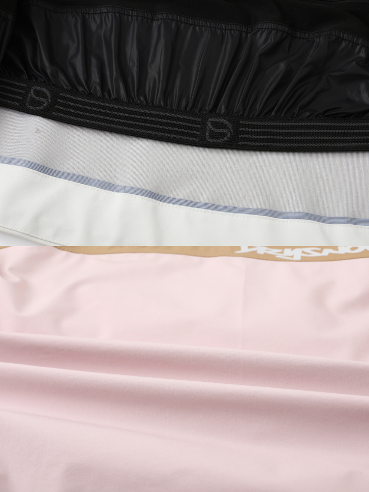 Unisex Snowboard Jacket Pink Patchwork 3L Ski Jacket - Drysnow