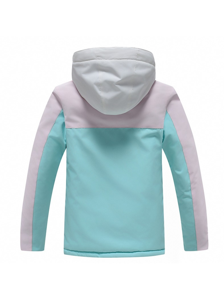 Kids Snow Jacket Bold Colorblock Ski Jacket - ARCTIC QUEEN