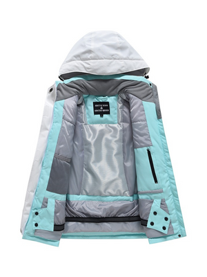 Kids Snow Jacket Bold Colorblock Ski Jacket - ARCTIC QUEEN